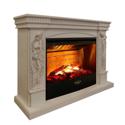 Электрокамин RealFlame Diva 33 WT с FireStar 33 3D. Фото №3