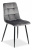 Стул  CHILLY (mod. 7094) металл/вельвет, 45 х 55 х 87,5 см, серый/черный, G062-40 (поставляется по 4 шт). Фото №1