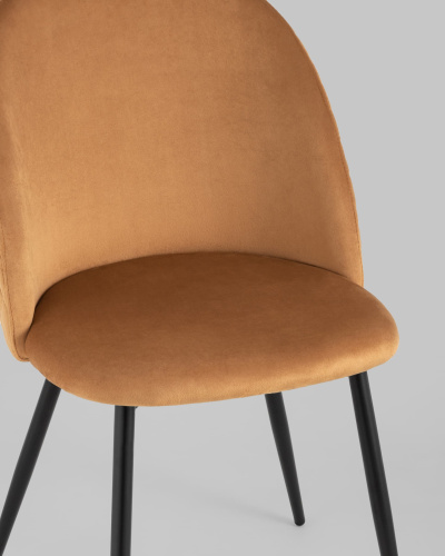 Стул Lilly велюр терракотовый. Фото №9