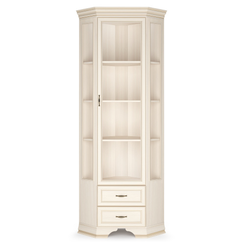 Шкаф-витрина угловой Сиена. Фото №1