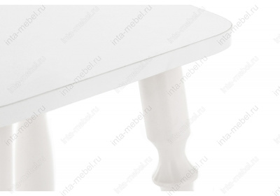 Стул из дерева Грай белый глянец. Фото №5