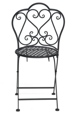 Кованый стул Secret De Maison Love Chair черный. Фото №4