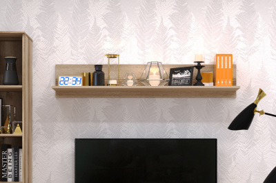 Полка навесная 1350 Вега Скандинавия фото Полка навесная 1350 Вега Скандинавия. Фото №4