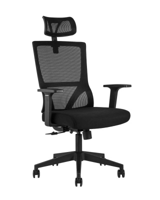 Кресло руководителя TopChairs Local черное. Фото №2
