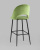Стул барный Меган велюр травяной. Фото №7