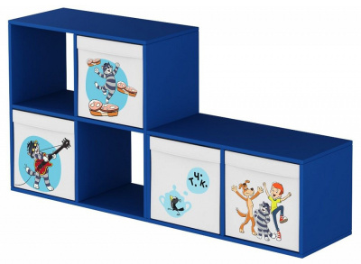 Стеллаж домик для игрушек Скандинавик Союзмультфильм sky 2. Фото №2