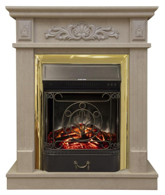 Электрокамин RealFlame Adelaida WT с Majestic Lux S BR. Фото №3