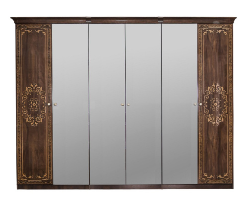 Шкаф 6-ти ств (2+2+2) с зеркалом Патрисия. Фото №1