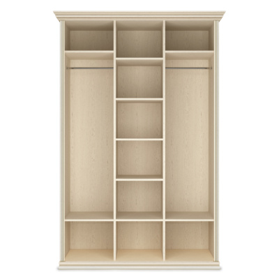 Шкаф распашной трехдверный с зеркалом Венето. Фото №4