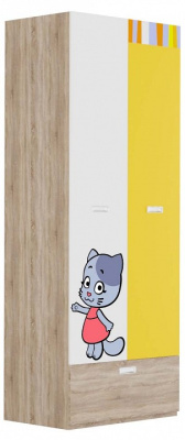 Гарнитур для детской Юниор Оранжевая Корова. Фото №2