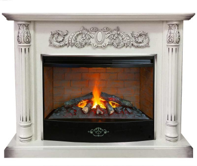 Электрокамин RealFlame Salford 33 WT с FireStar 33 3D. Фото №2