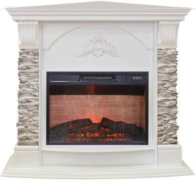Электрокамин RealFlame Athena Corner GR с Irvine 24. Фото №2