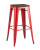Стул барный TOLIX WOOD красный глянцевый. Фото №1