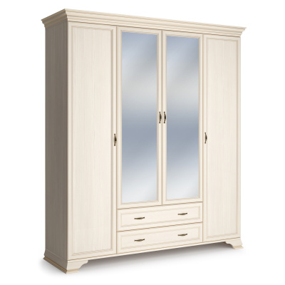 Шкаф распашной четырехдверный с зеркалами Сиена. Фото №2