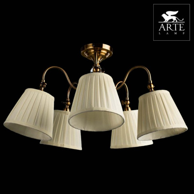 Люстра на штанге Arte Lamp Seville A1509PL-5PB. Фото №2