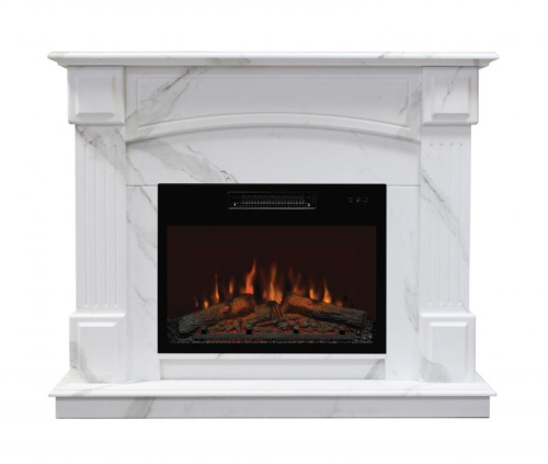 Электрокамин RealFlame Carolina  25,5 WT-F512 c  Kendal 24 (Мрамор). Фото №2