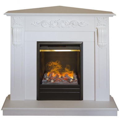 Электрокамин RealFlame Dominica Corner WT c 3D Olympic. Фото №2