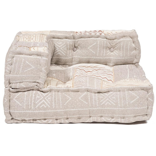 Модуль мягкий угловой Secret De Maison Como (mod. 10091) (Бежево-серый Luchetta). Фото №1