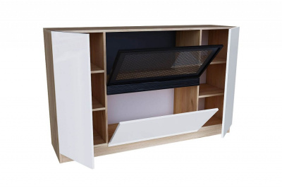 Тумба Кёльн (Дуб Золотой/Белый). Фото №2