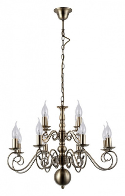 Подвесная люстра Arte Lamp 1129 A1129LM-12AB. Фото №2
