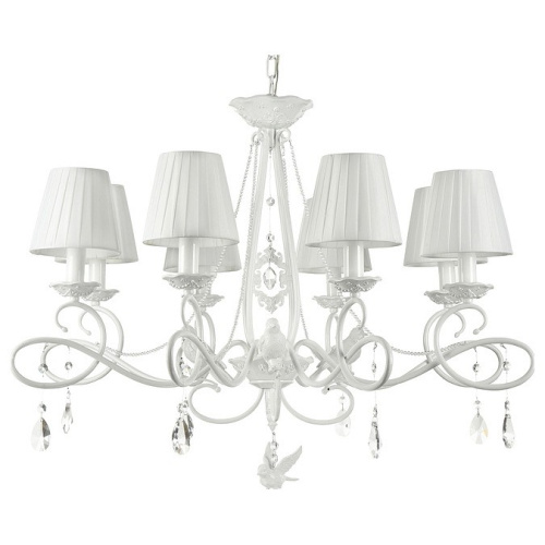 Подвесная люстра Maytoni Passarinho ARM001-08-W. Фото №1