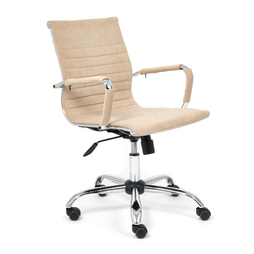 Кресло Urban Low (флок, бежевый, 7). Фото №1