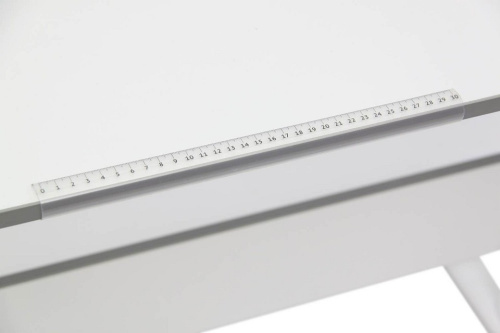 Стол учебный Polini Kids City D2, белый. Фото №5