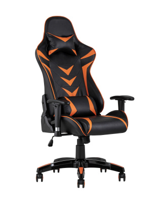 Кресло игровое TopChairs Corvette оранжевое. Фото №2