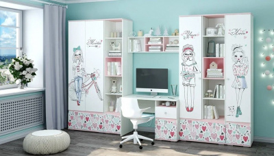 Шкаф платяной Малибу,белый фото Шкаф платяной Малибу,белый. Фото №5