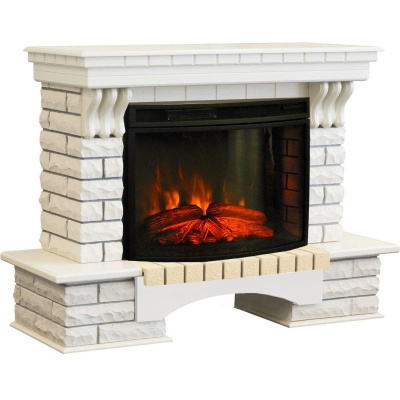 Электрокамин RealFlame Country 33 WT с FireSpace 33 S IR. Фото №2