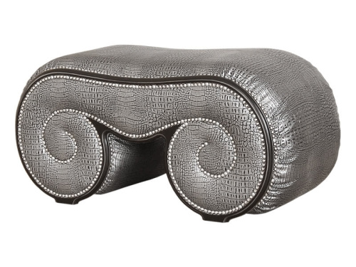 Банкетка с отделкой из шенилла Афина люкс. Фото №1