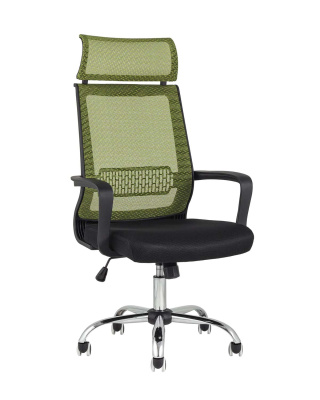 Кресло офисное TopChairs Style зеленое. Фото №3