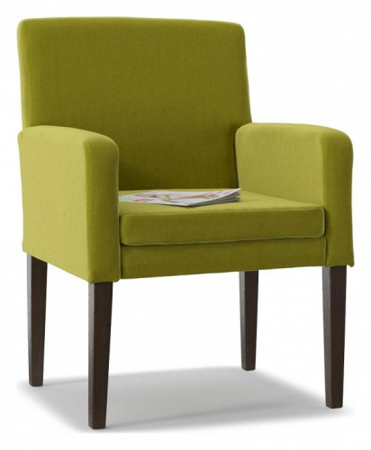 Кресло Стокгольм Green зеленый велюр. Фото №1