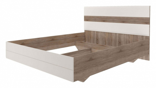 Филадельфия СТЛ.263.10 Кровать Дуб сонома трюфель/Латте. Фото №2