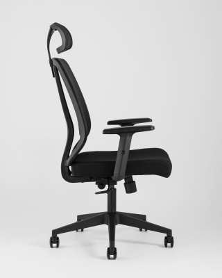 Кресло руководителя TopChairs Post черное. Фото №4