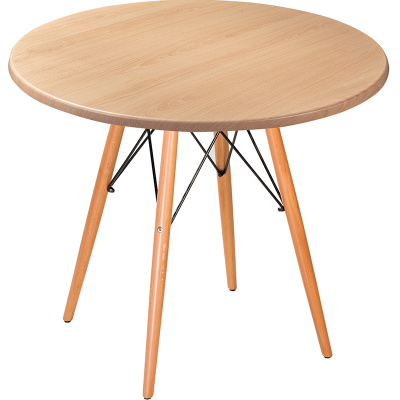 Стол Eames woodR beech light 80 см. Фото №2